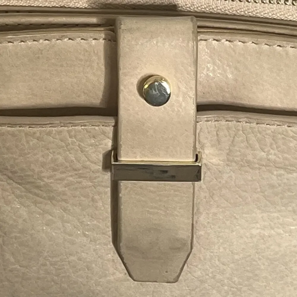 Botkier New York Warren City Crossbody Handbag Blush Beige Leather Studded